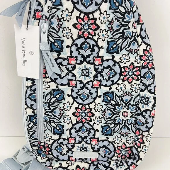 NWT Vera Bradley Essential Sling Backpack Lisbon Medallion NWT - Picture 8 of 9